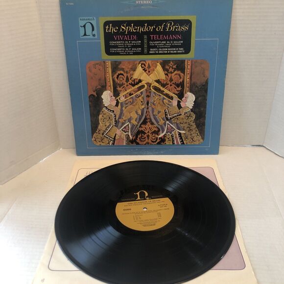 Vivaldi Concerto In F Major Telemann Concerto In D Major Vinyl LP Nonesuch - Picture 3 of 4
